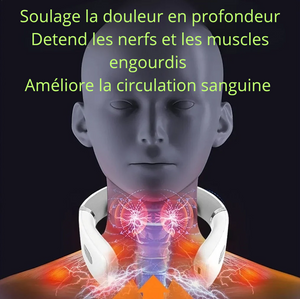 (NEXUS 3D)  Le Masseur cervical intelligent qui vous détend en un instant + Mini Pistolet Masseur *