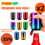 LOT de 2x DÉCAPSULEURS Futuristes, Sans Effort, Ouvre-Bouteilles Automatique