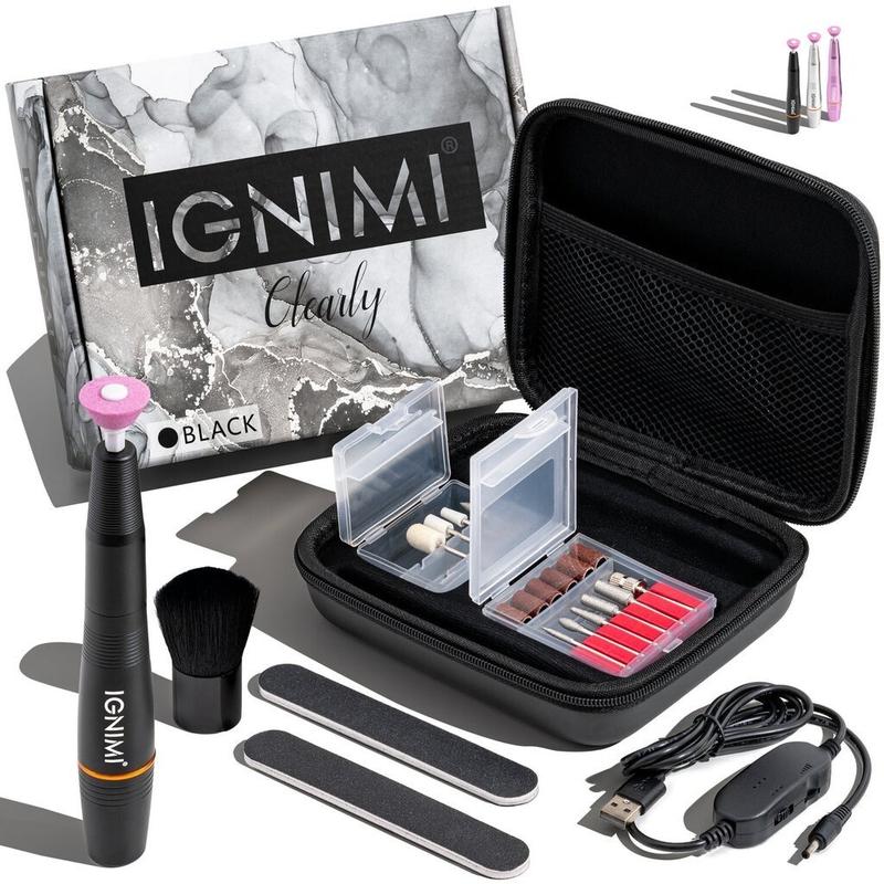 (IGNIMI) Kit PONCEUSE Onglerie Electrique Premium. Professionnalisme à portée de tous. Manucure, Pédicure