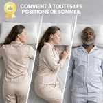 (GOLDEN NIGHT) OREILLER Cervical qui vous répare ! Orthopédique, Médical, Protection Optimale, Mémoire de Forme, Qualité Premium