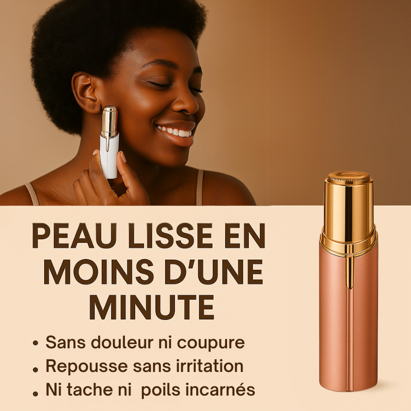 (SKINFACE) Mini ÉPILATEUR qui respecte votre sensibilité