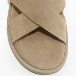 Sandales H&M en cuir(Velour) haute qualité et confortable