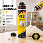 MOUSSE EXPANSIVE POLYURÉTHANE 750ml indispensable à la maison
