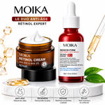Kit Duo MOIKA™ Anti-Âge – RETINOL (Serum + Cream) Une Jeunesse retrouvée