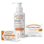 (OXYPROLANE FRANCE) Protocole éclat du teint, Gamme Complète, 3 en 1, Lait, Savon et Complètements