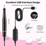 (IGNIMI) Kit PONCEUSE Onglerie Electrique Premium. Professionnalisme à portée de tous. Manucure, Pédicure