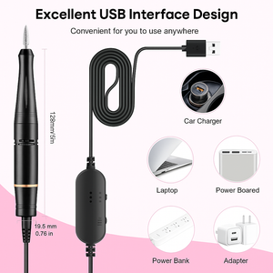 (IGNIMI) Kit PONCEUSE Onglerie Electrique Premium. Professionnalisme à portée de tous. Manucure, Pédicure